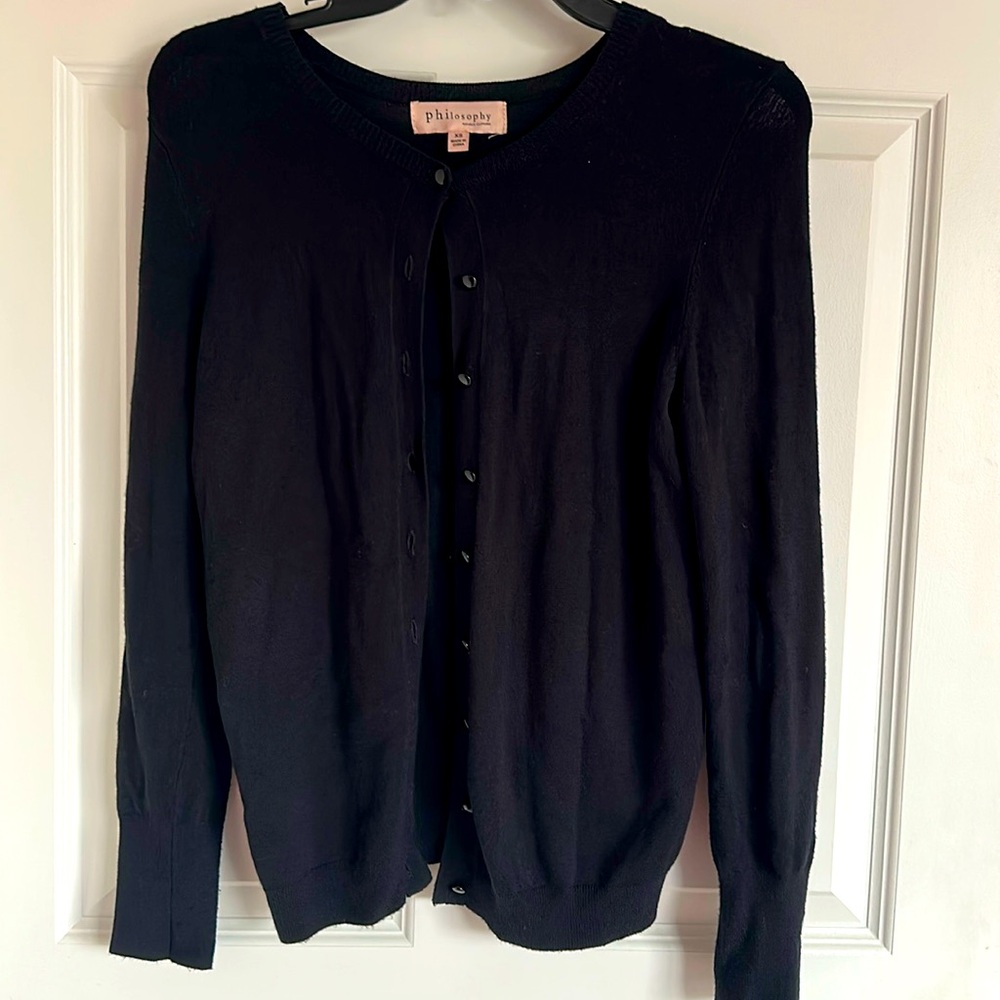 Black Cardigan XS